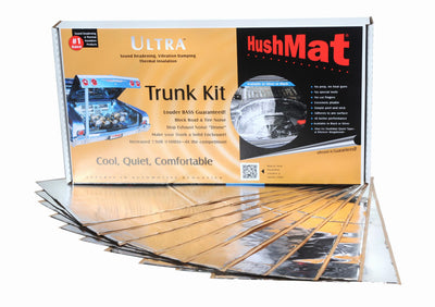 Trunk Kit has 10 sheets of 12 in x 23 in Ultra with Silver Foil. Total 19.1 sq ft.