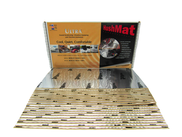 Floor/Dash Kit has 20 sheets of 12 in x 23 in Ultra with Silver Foil.  Total 38.7 sq ft.