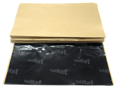 HushMat MEGA Bulk Kit – Sound Deadening & Thermal Insulation Sheets for Full Vehicle Coverage (72 Sq Ft, Black Foil)