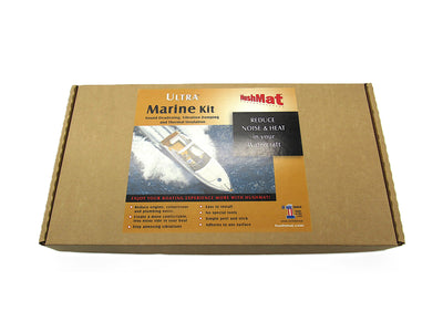 HushMat Marine Boat Complete Engine Cover And Transom Thermal Insulation And Deadener