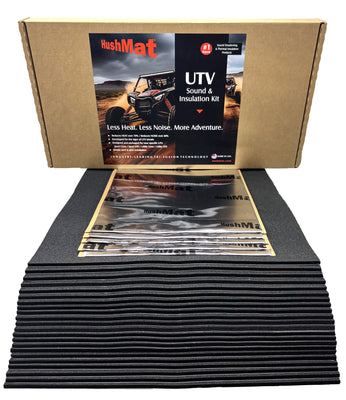 HushMat UTV Crew Sport Sound Deadening & Thermal Insulation Kit