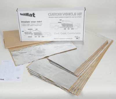 FlatTop with opening for sleeper to insulate day cab and floor.