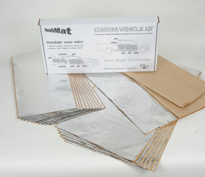 Heavy duty FlatTop 36 in truck insulation kit for floor and sleeper.