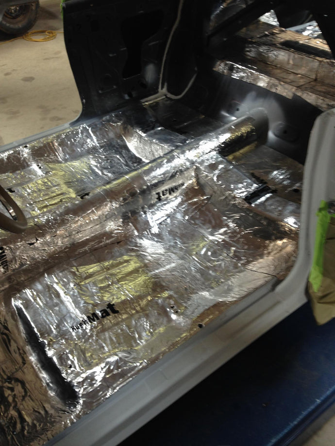 Crew Cab Truck Floor Pan Insulation Kit