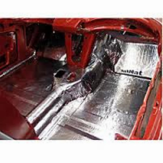 Quad Cab Truck Floor Pan Insulation Kit