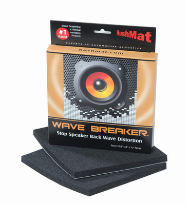 Wave Breaker Kit includes 2 pads with self-adhesive backed material.   Each 8 in x 8 in.